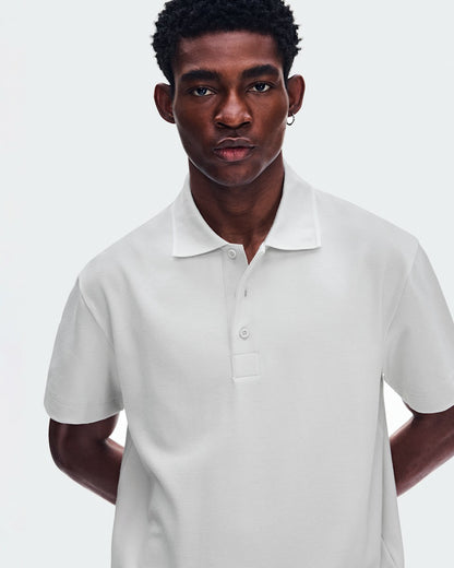 On United States New / Men's Courtside Polo - Glacier