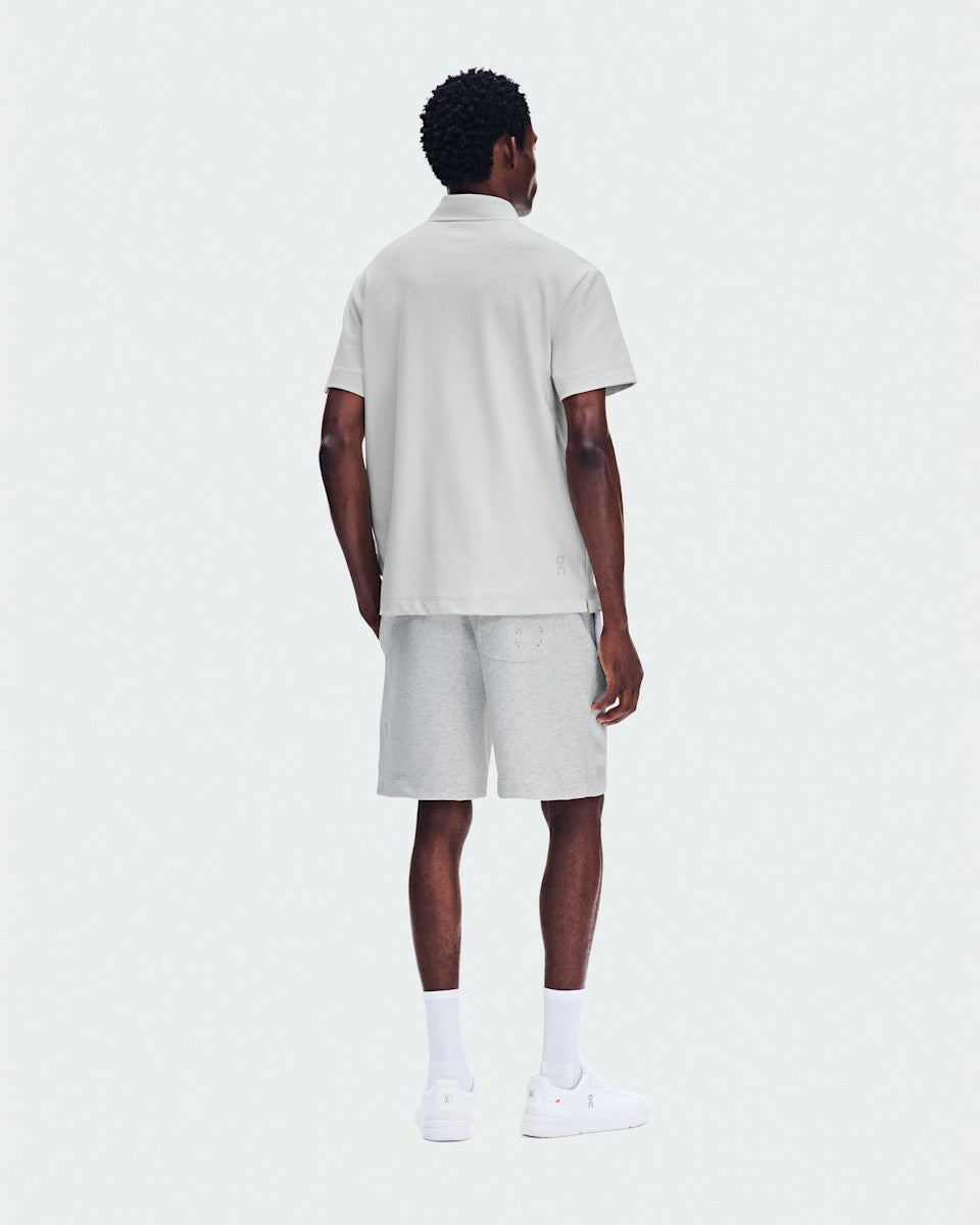 On United States New / Men's Courtside Polo - Glacier