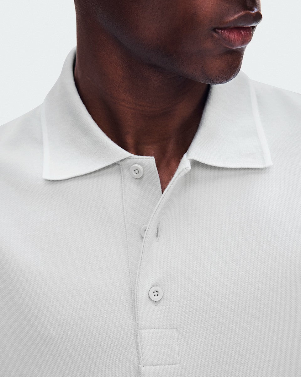 On United States New / Men's Courtside Polo - Glacier