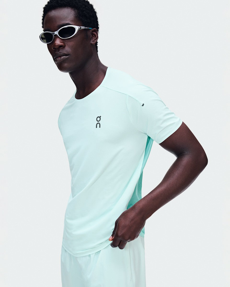 On United States Great Value / Men's Performance-T - Flurry/Aquamarine