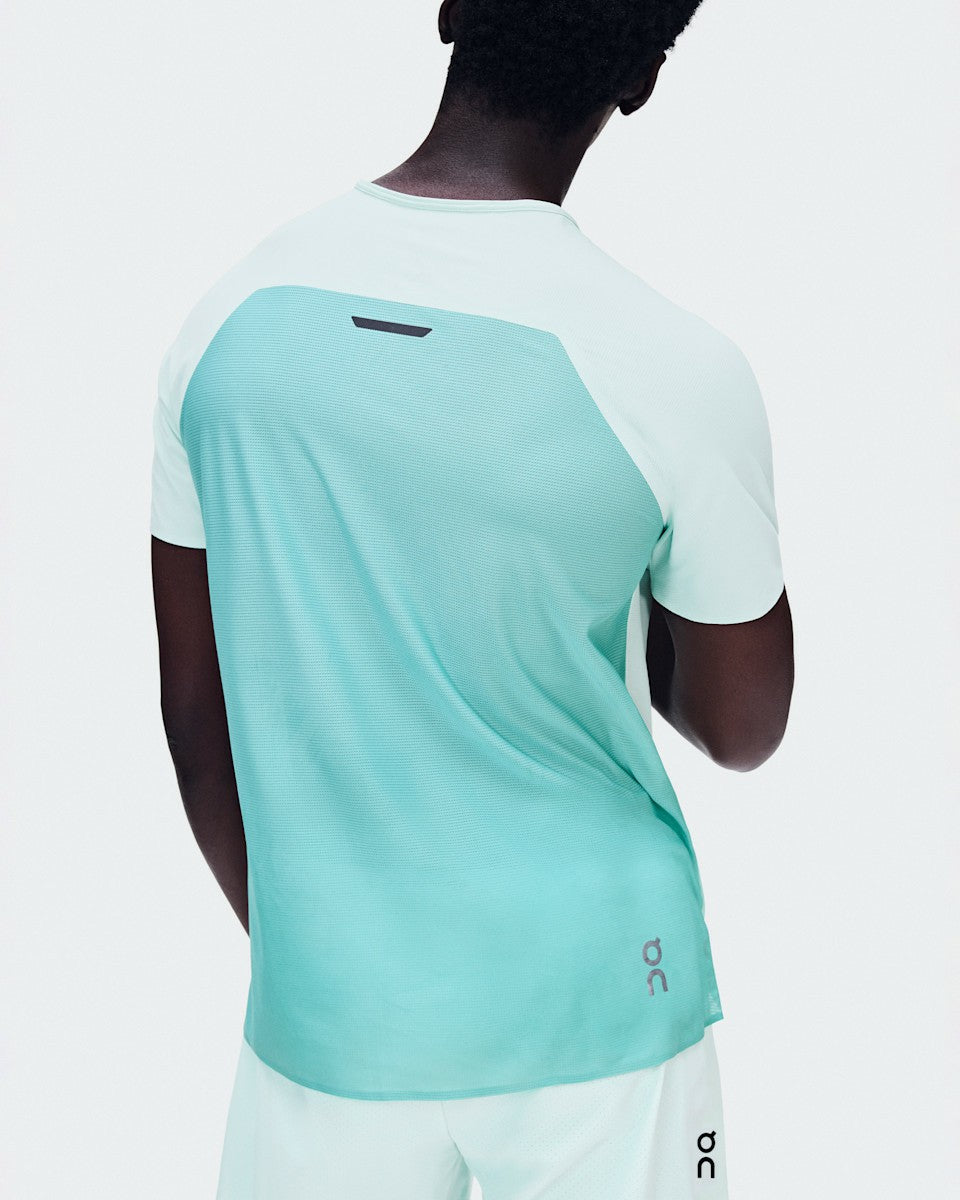 On United States Great Value / Men's Performance-T - Flurry/Aquamarine