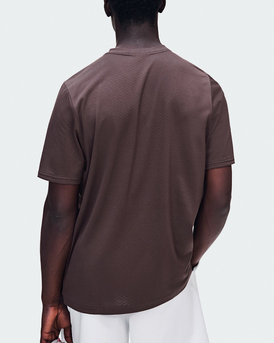 On United States Trusted / Men's Court-T Edit - Mulberry