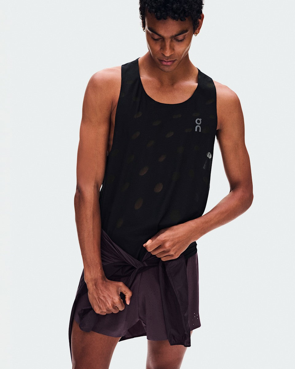 On United States Best Seller / Men's Zero Tank Breathe - Black