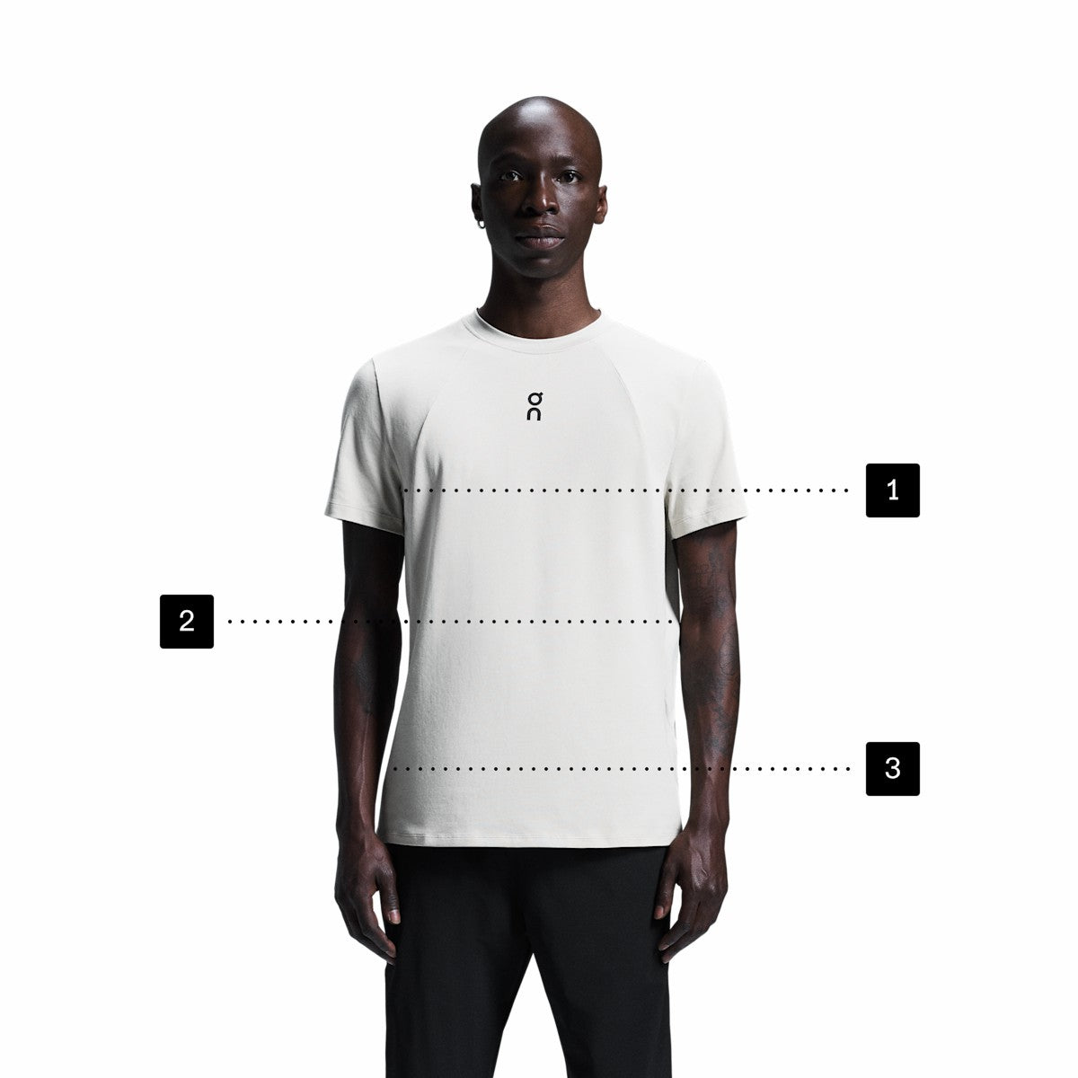 On United States Hot Sale / Men's Core-T - White