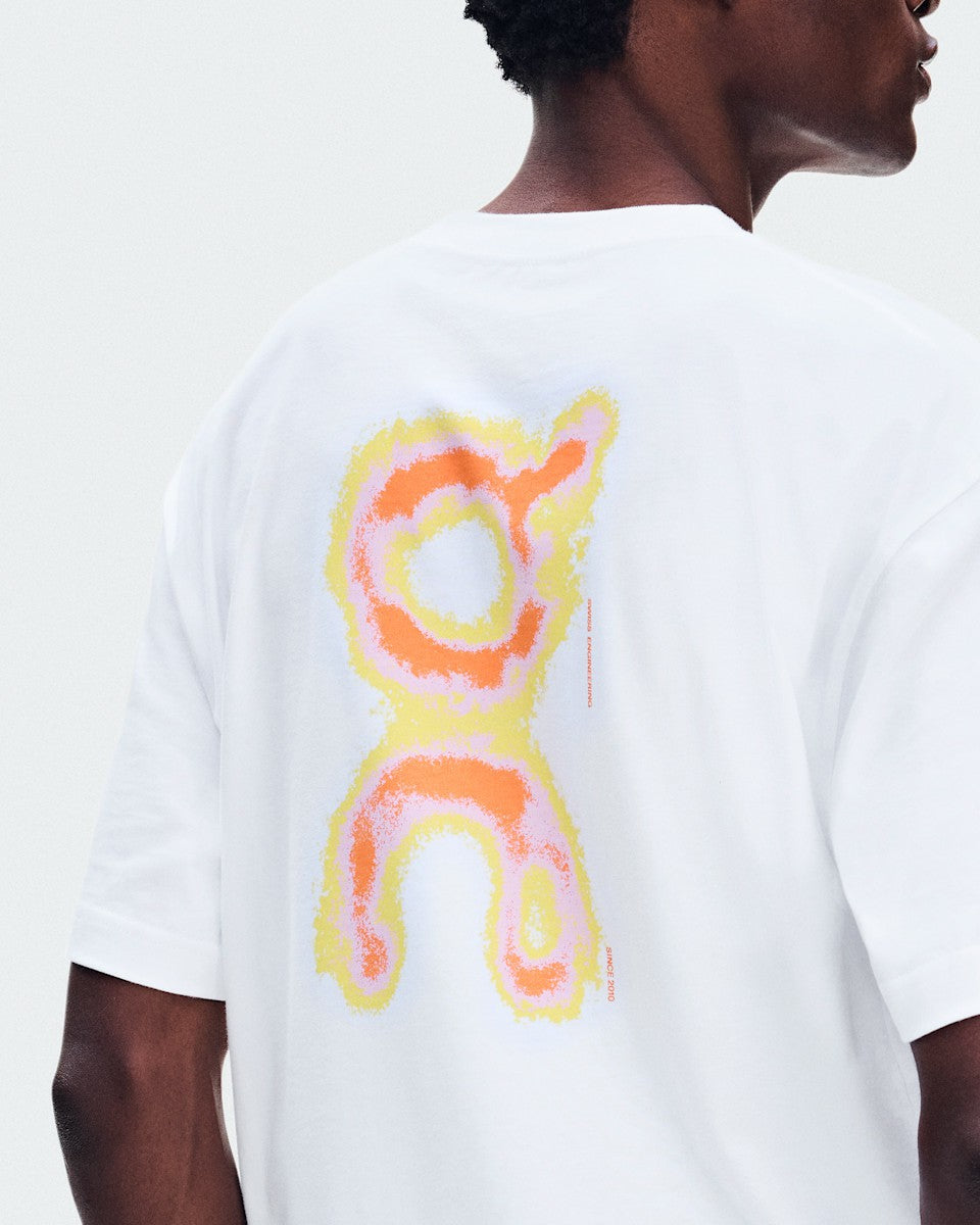On United States Quality / Men's Club-T Glow - White