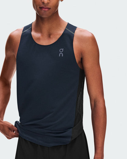 On United States Trending / Men's Performance Tank - Navy/Black