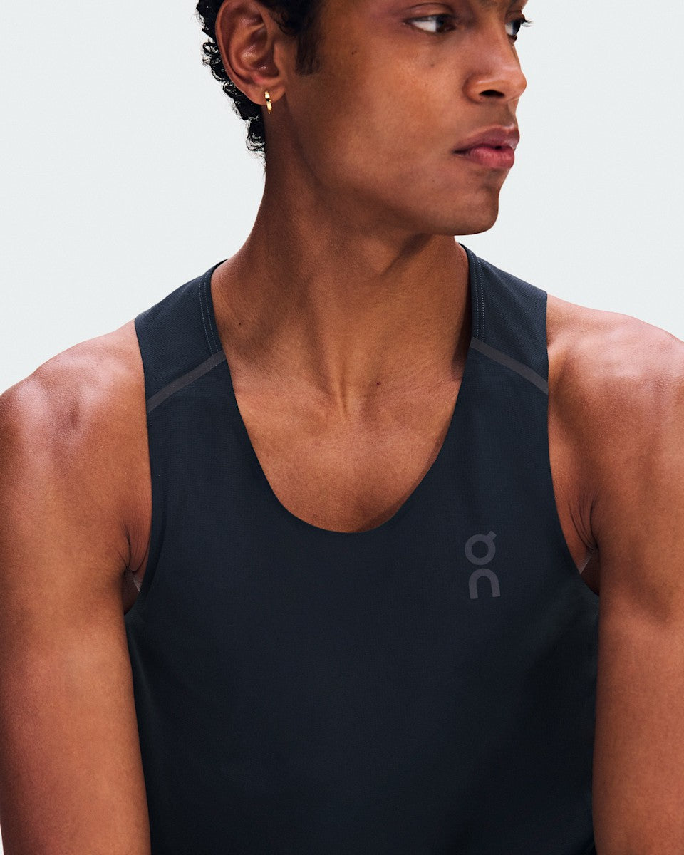 On United States Trending / Men's Performance Tank - Navy/Black