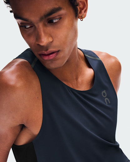 On United States Trending / Men's Performance Tank - Navy/Black