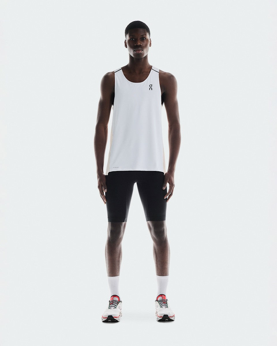 On United States Premium / Men's Performance Tank - White/Silver