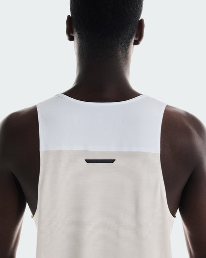 On United States Premium / Men's Performance Tank - White/Silver