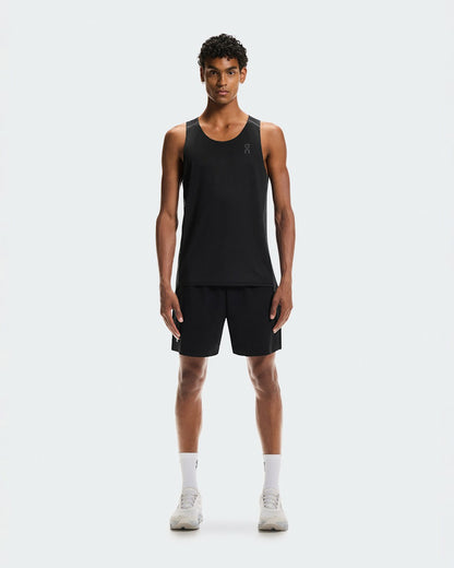On United States Latest / Men's Performance Tank - Black/Eclipse