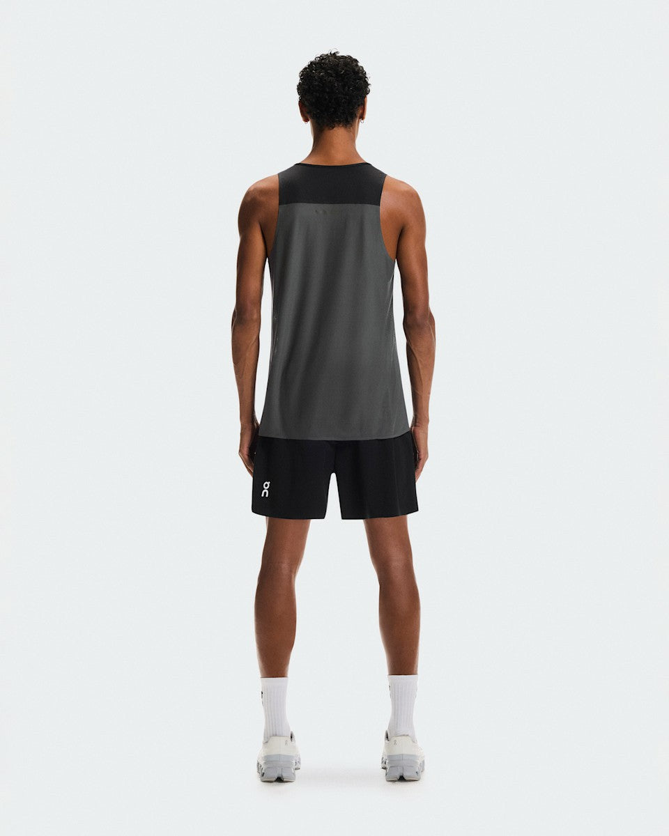 On United States Latest / Men's Performance Tank - Black/Eclipse