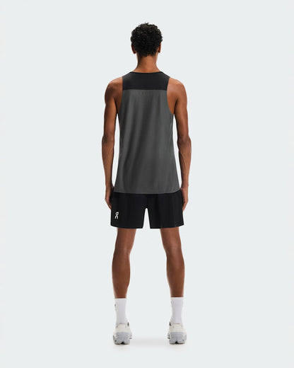On United States Latest / Men's Performance Tank - Black/Eclipse