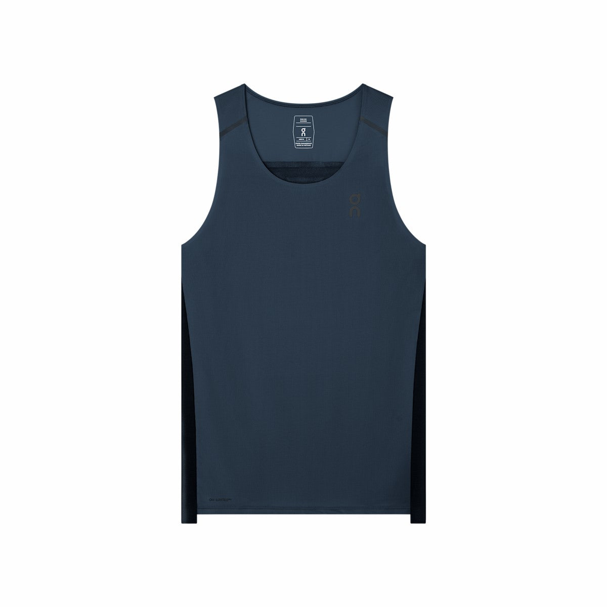 On United States Latest / Men's Performance Tank - Black/Eclipse