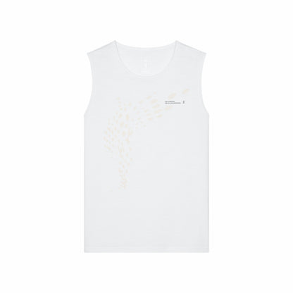 On United States Essential / Men's On Run Tank - White