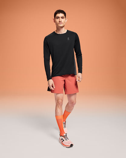 On United States Recommended / Men's Performance Long-T - Black/Eclipse