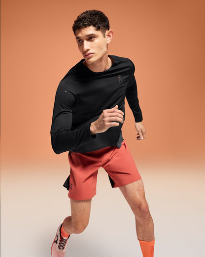 On United States Recommended / Men's Performance Long-T - Black/Eclipse
