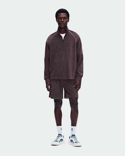 On United States Special Offer / Men's Courtside Pullover Terry - Mulberry