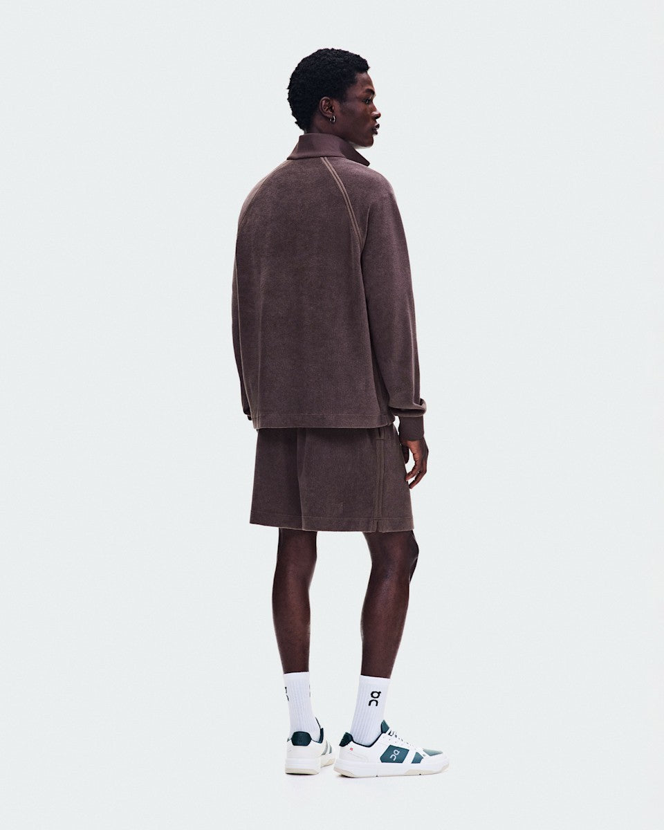 On United States Special Offer / Men's Courtside Pullover Terry - Mulberry