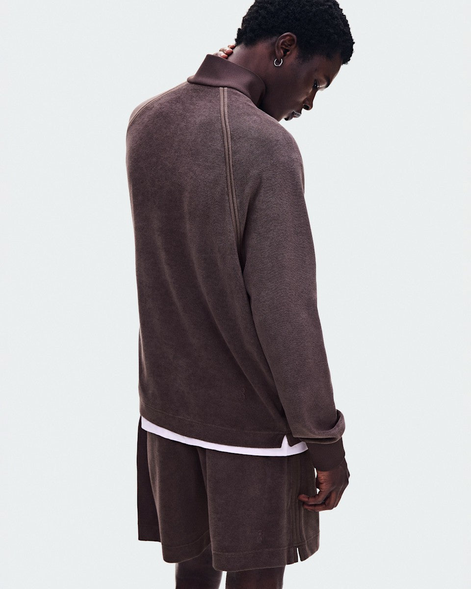 On United States Special Offer / Men's Courtside Pullover Terry - Mulberry
