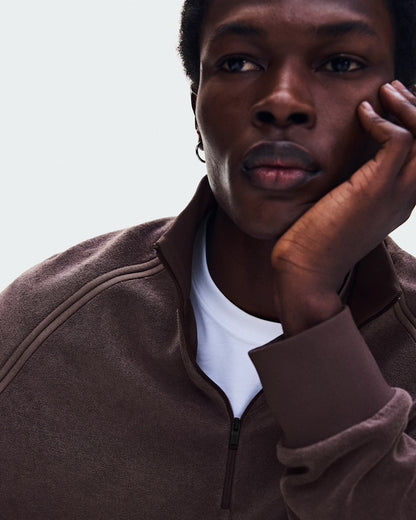 On United States Special Offer / Men's Courtside Pullover Terry - Mulberry