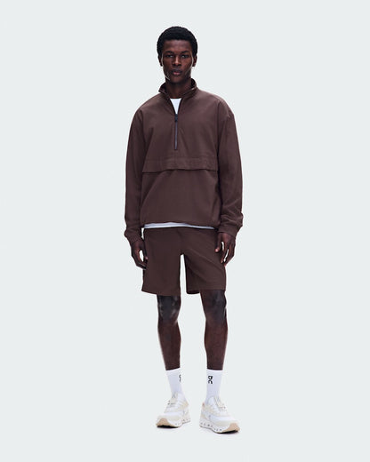 On United States Special Offer / Men's Courtside 1/2 Zip Eaze - Mulberry