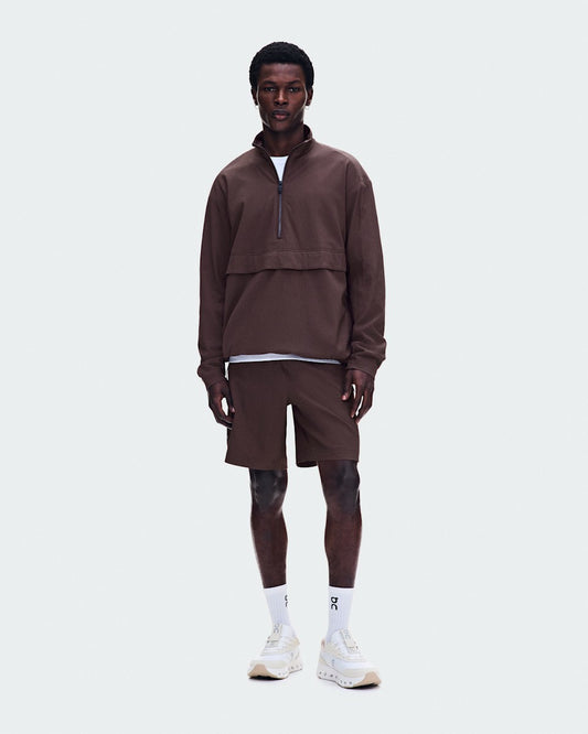 On United States Special Offer / Men's Courtside 1/2 Zip Eaze - Mulberry