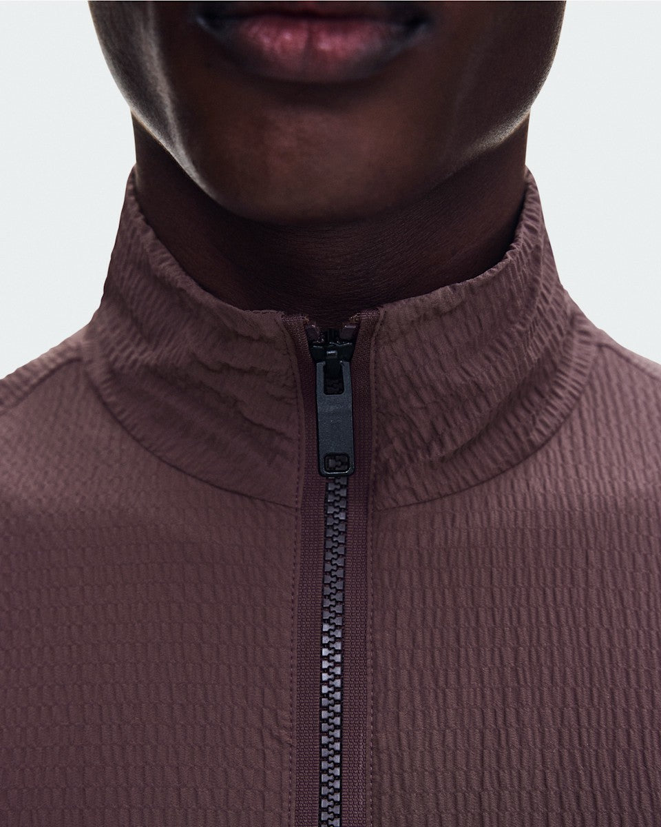 On United States Special Offer / Men's Courtside 1/2 Zip Eaze - Mulberry