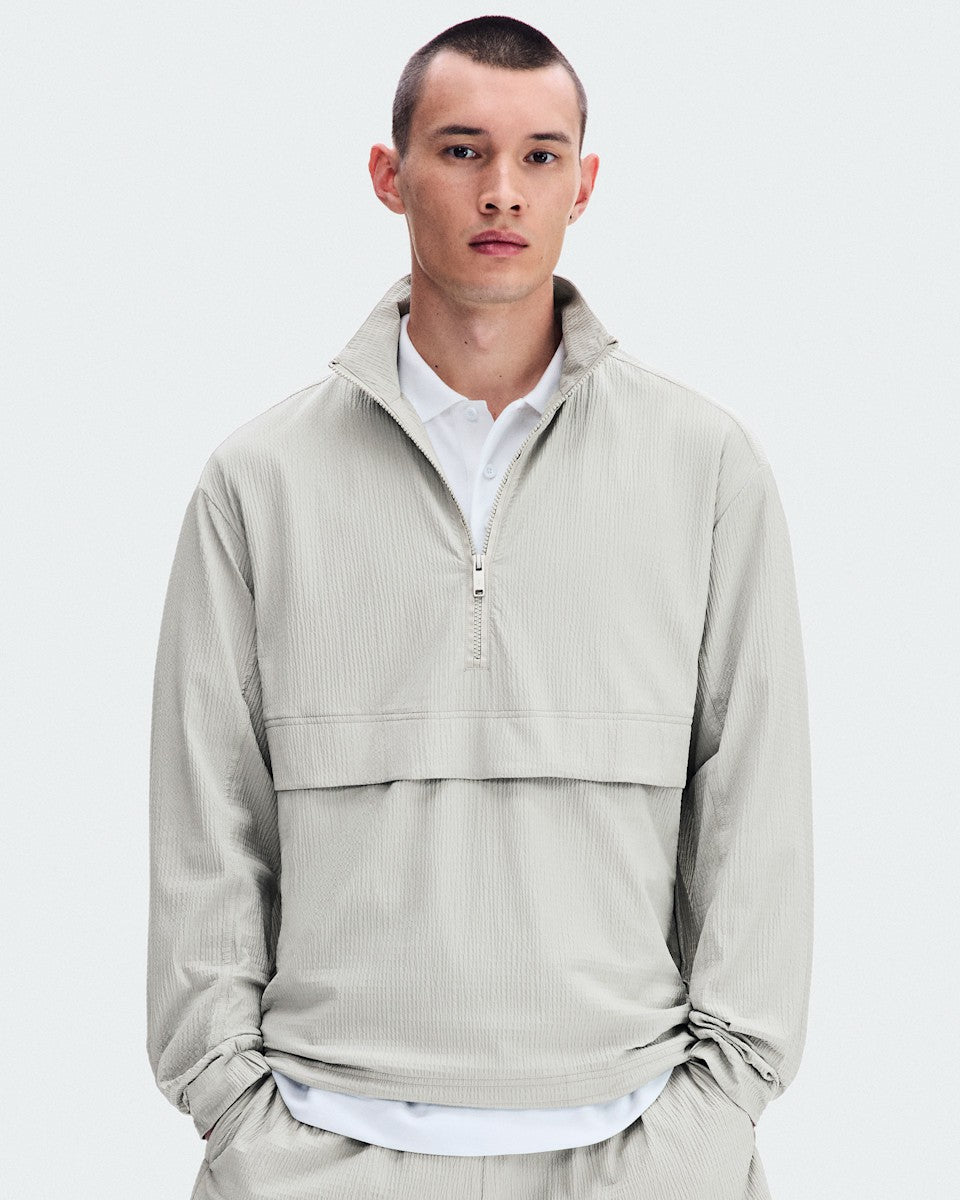 On United States Classic / Men's Courtside 1/2 Zip Eaze - Brume