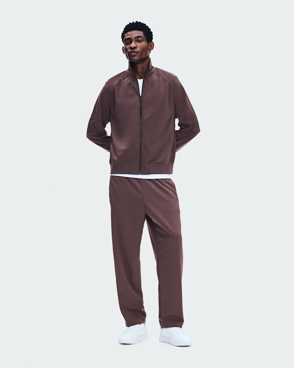 On United States Classic / Men's Courtside Full-Zip - Mulberry