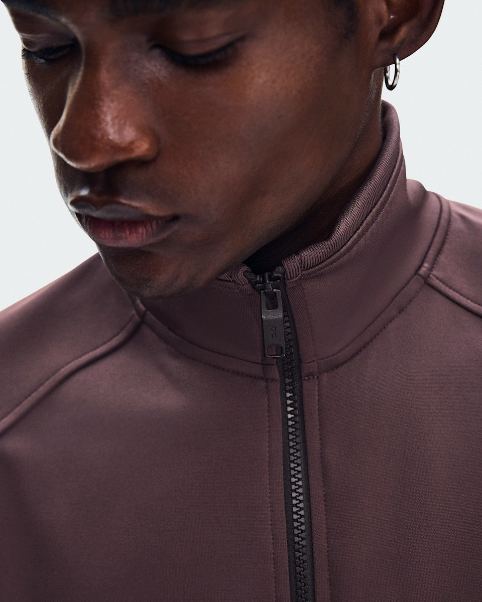 On United States Classic / Men's Courtside Full-Zip - Mulberry