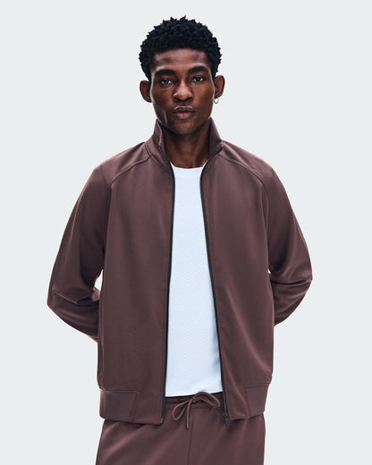 On United States Classic / Men's Courtside Full-Zip - Mulberry