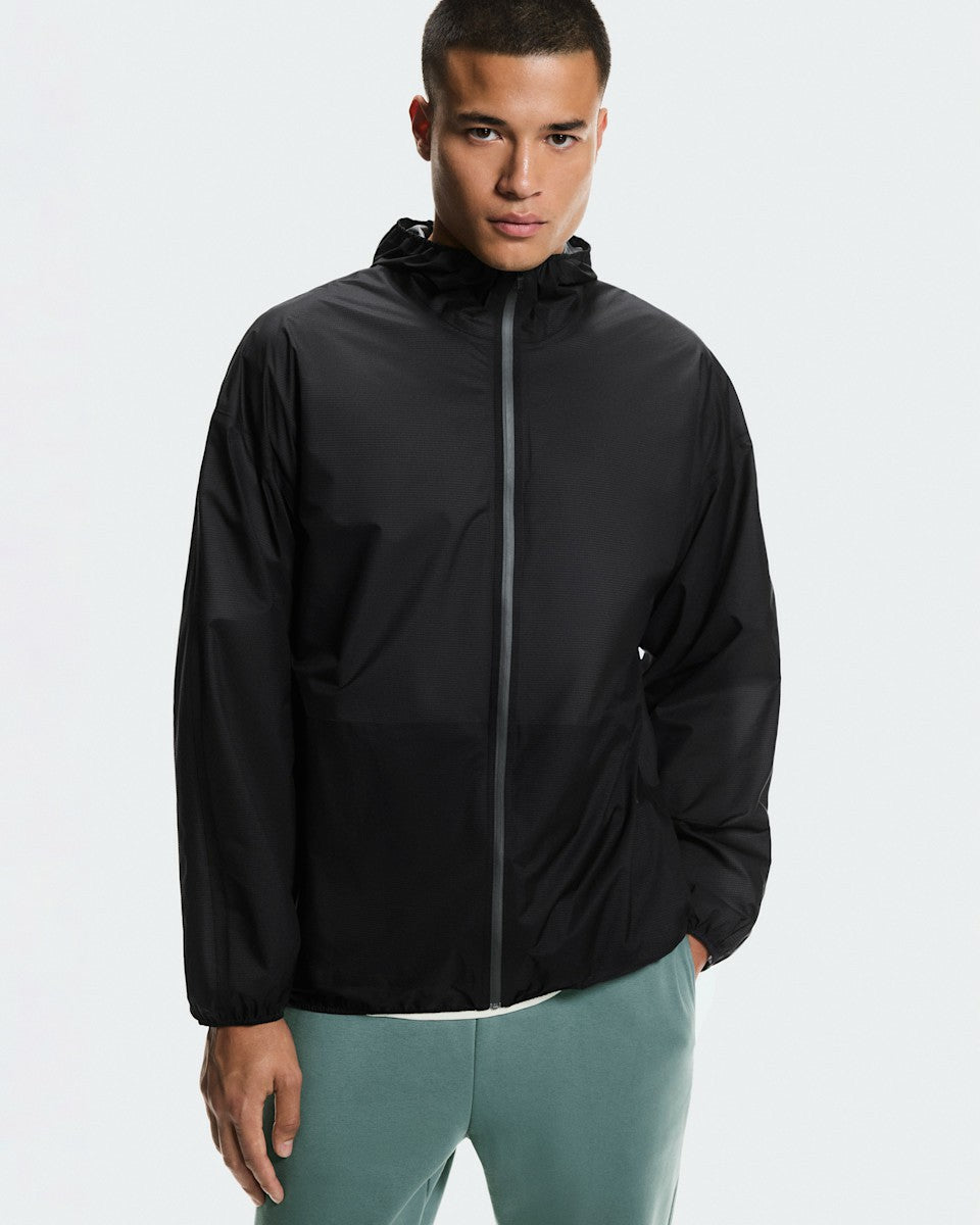 On United States Quality / Men's Explore Lightweight Waterproof Jacket - Black