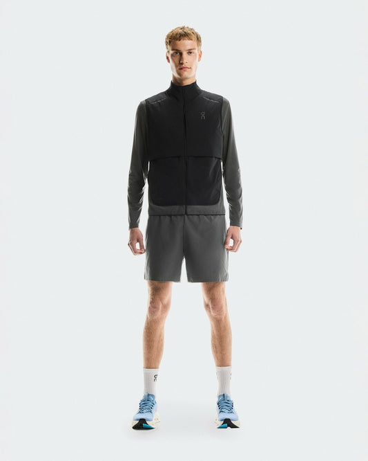 On United States Sale / Men's Weather Vest - Black/Eclipse