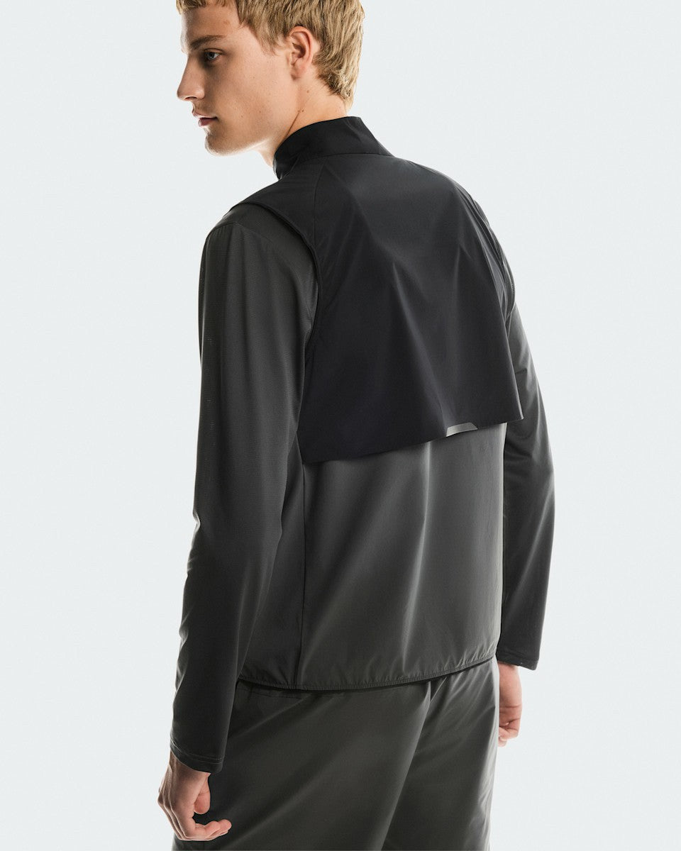 On United States Sale / Men's Weather Vest - Black/Eclipse