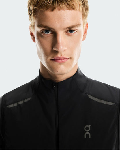 On United States Sale / Men's Weather Vest - Black/Eclipse