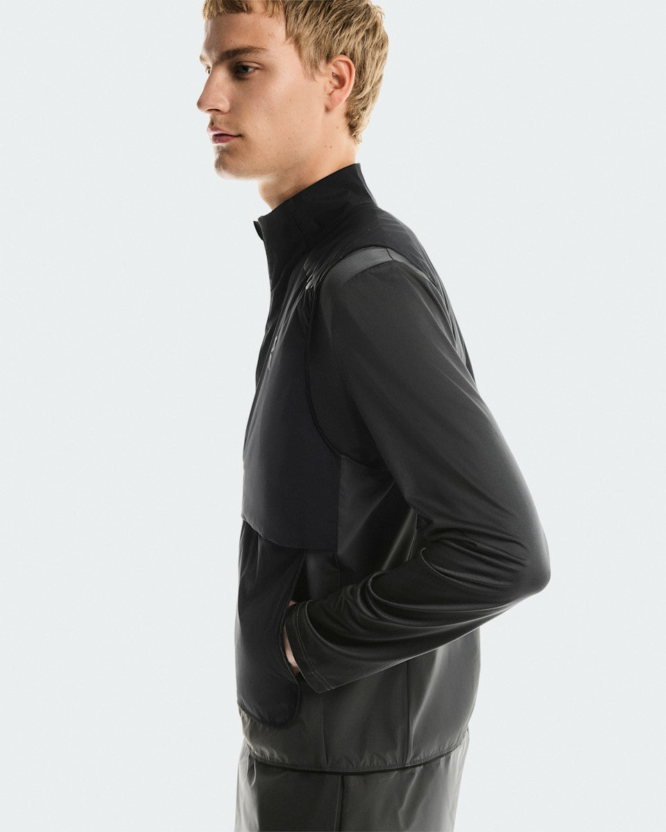 On United States Sale / Men's Weather Vest - Black/Eclipse