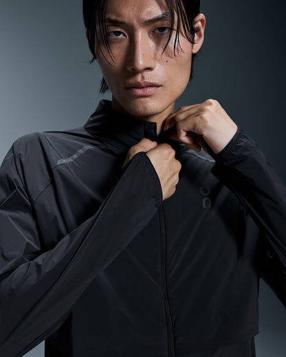 On United States Quality / Men's Weather Jacket Insulated - Black