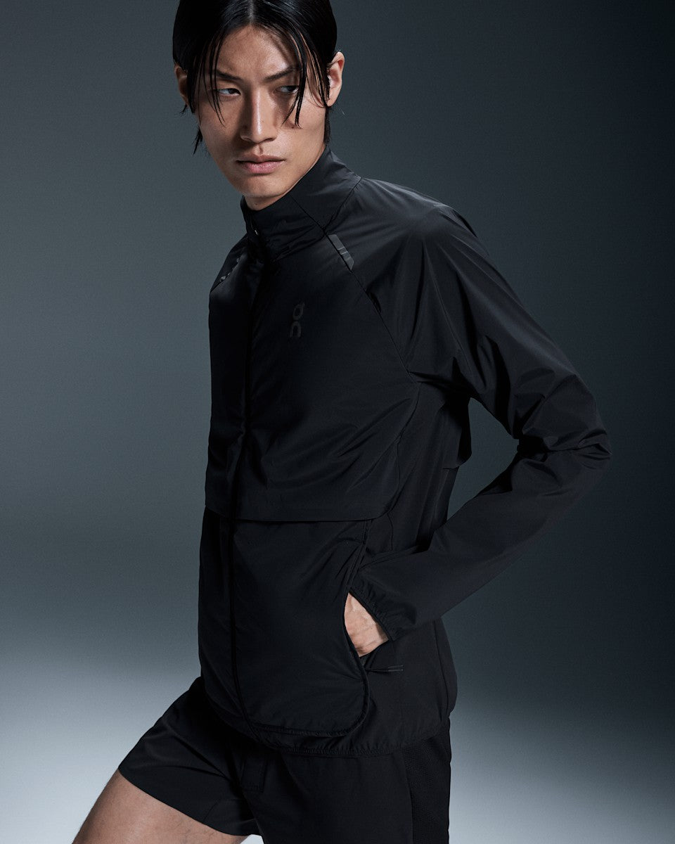 On United States Quality / Men's Weather Jacket Insulated - Black