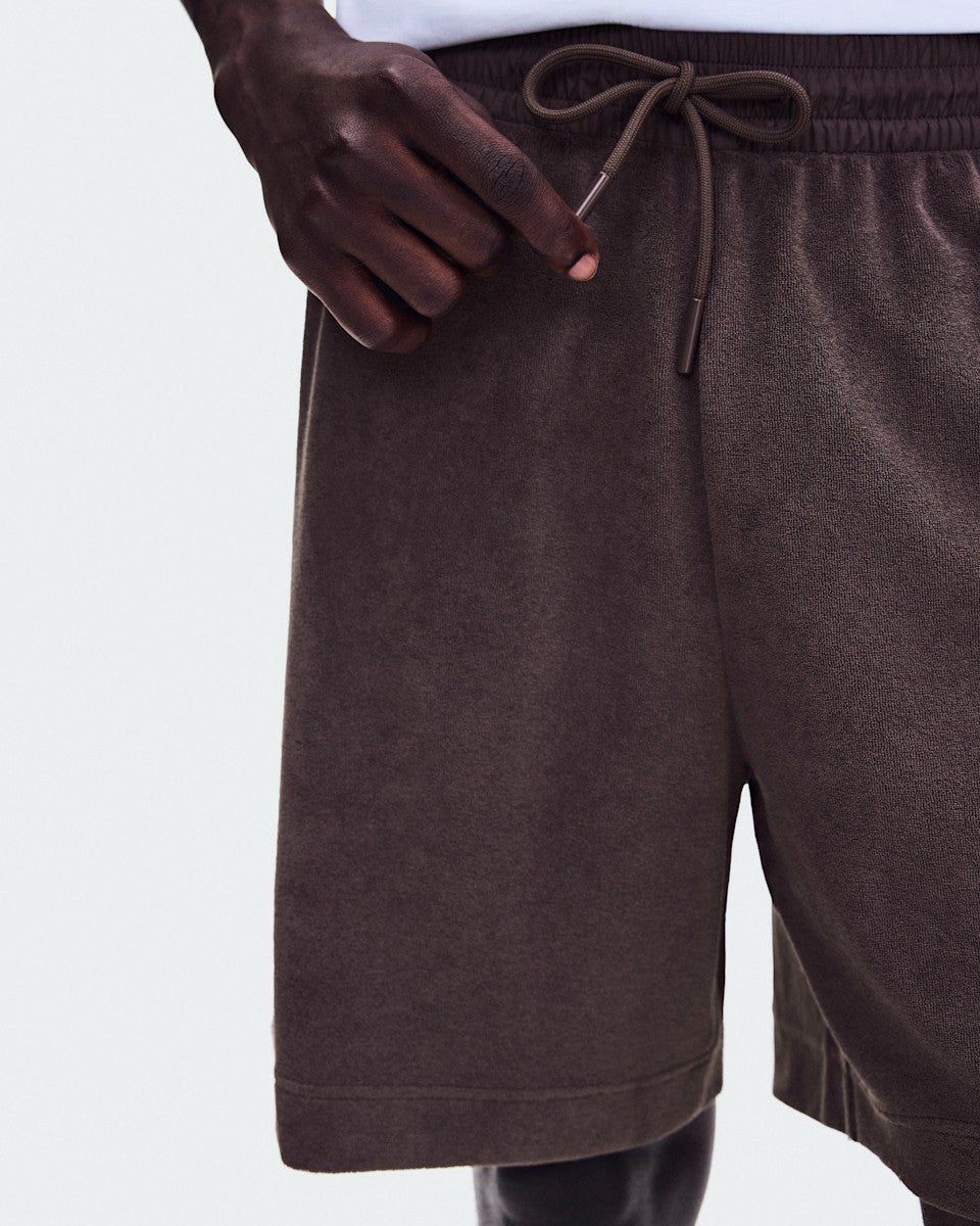 On United States Special Offer / Men's Courtside Shorts Terry - Mulberry