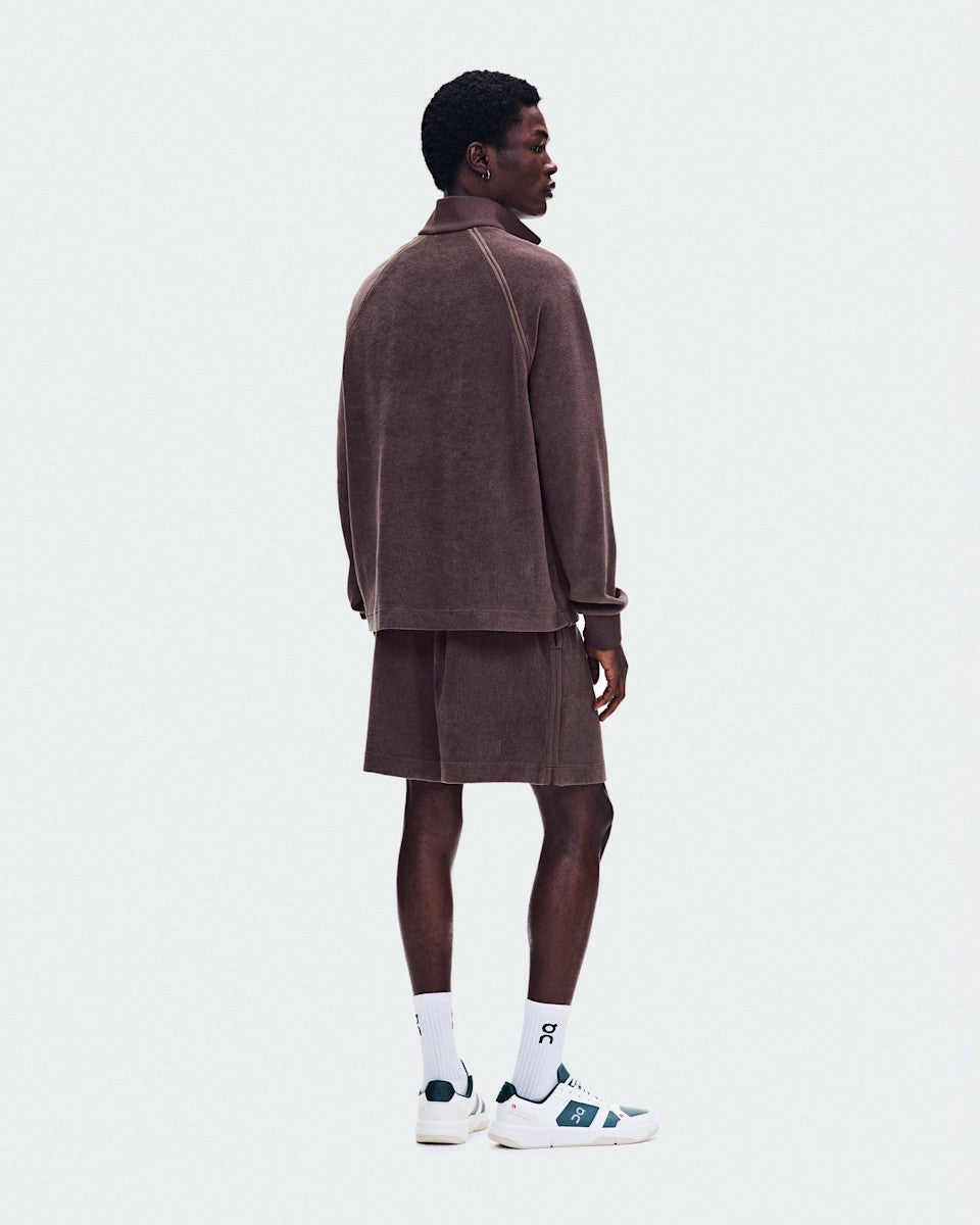 On United States Special Offer / Men's Courtside Shorts Terry - Mulberry