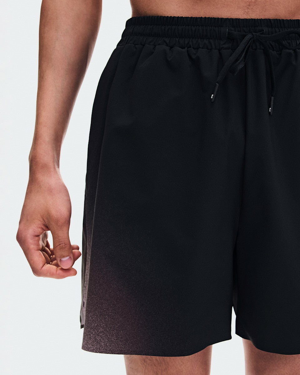 On United States Deals / Men's 5" Court Shorts Swing - Black/Mulberry