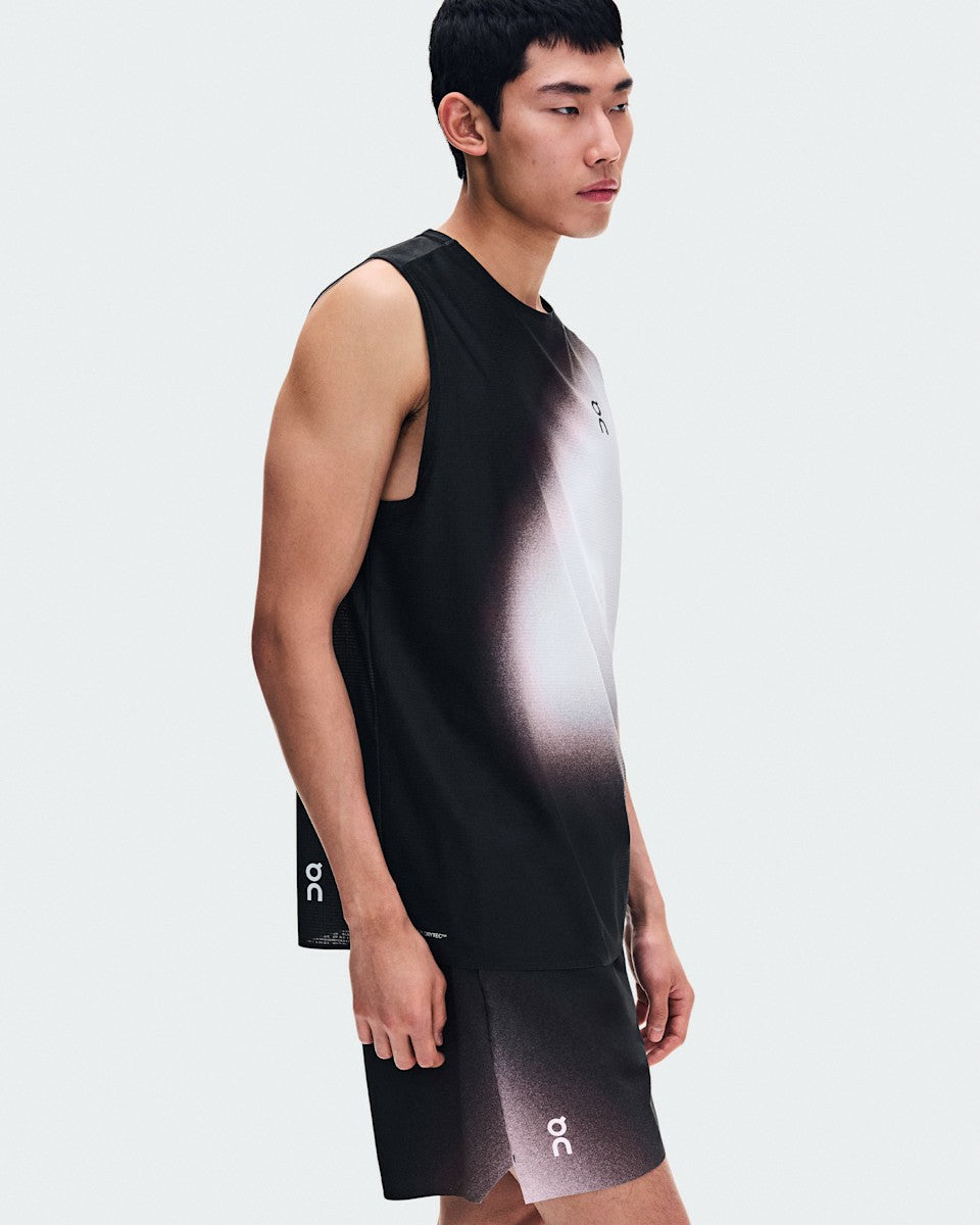 On United States Deals / Men's 5" Court Shorts Swing - Black/Mulberry