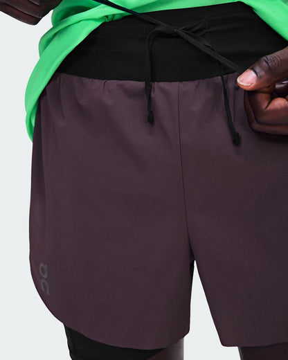 On United States Value / Men's Zero 2-in-1 Shorts - Urchin/Black