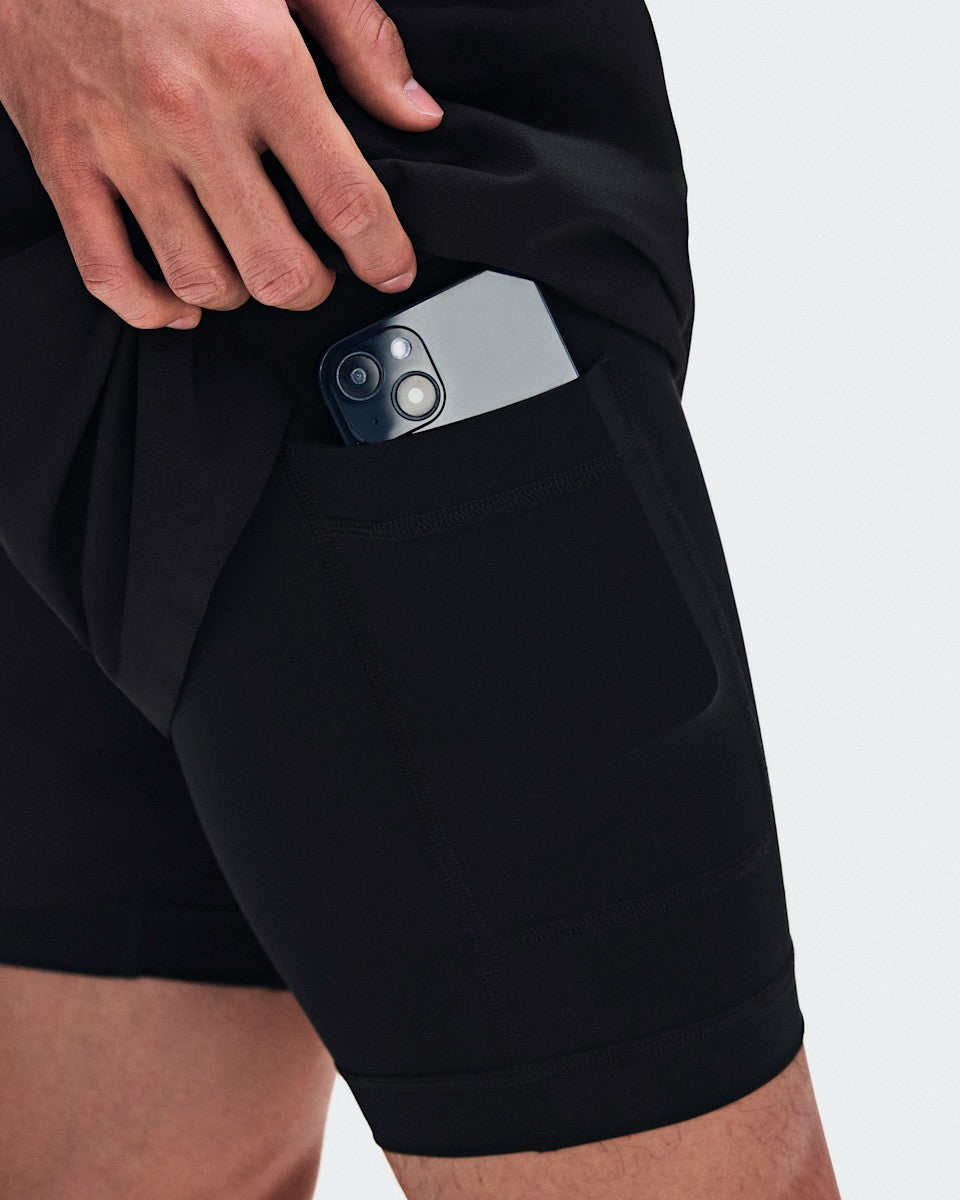 On United States Classic / Men's Train 2-in-1 Shorts - Black