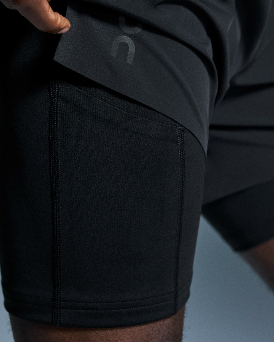 On United States Special Offer / Men's 5" Performance 2/1 Shorts - Black