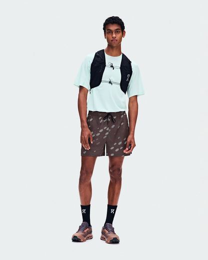 On United States Exclusive / Men's Trail Shorts - Mulberry