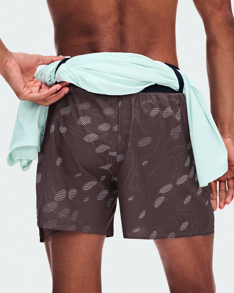 On United States Exclusive / Men's Trail Shorts - Mulberry