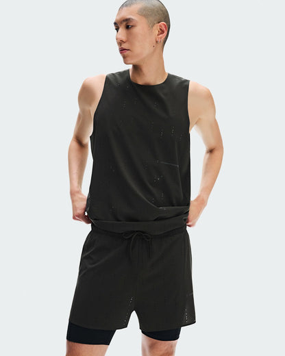 On United States Exclusive / Men's Zero 2-in-1 Shorts PAF - Molasses/Black