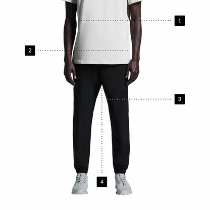 On United States Value / Men's Focus Tech Sweatpants - Navy